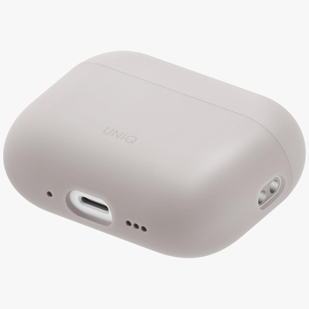 Etui UNIQ Lino Do AirPods Pro 3 Gen      Silicone Beżowy