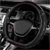 Car Steering Wheel Cover, 15 Inch Anti-Slip Steering Wheel Cover Protector With 3D Honeycomb Design, Universal Steering Wheel Covers For Cars Truck