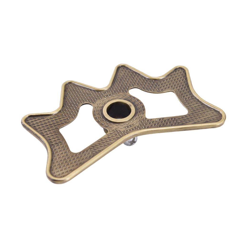Pool Snooker Billiards Table Stick Cue Bridge Head Brass Crown Holder Rest 95MM Pool Snooker Billiards Table Stick Cue Bridge Head Brass Crown Holder Rest 95MM