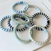 8pcs/Set Hair Tie Basic Hair Rope Set Ponytail Holder Colorful Hair Scrunchies Rubber Band  Girl