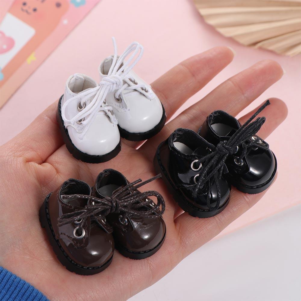 

Взуття для ляльок Чоботи зі штучної шкіри Легкий повсякденний одяг своїми руками Взуття для ляльок з бавовни 10 см Подарунки для дітей