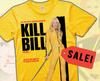 Hot Sale Kill Bill V36 Movie Poster Unisex Yellow T-Shirt All Sizes S-5XL Tarantino