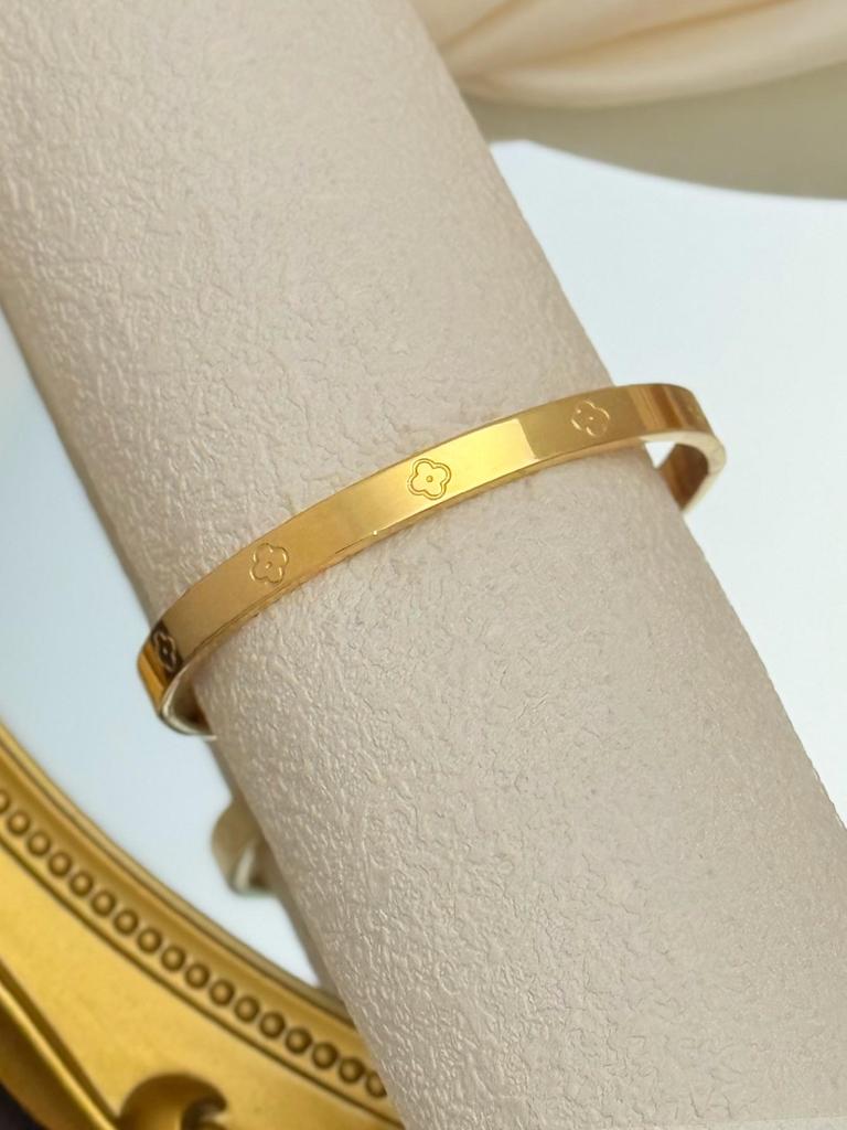 Elegantes Zirkonarmband - Weißer Titanstahl für Damen