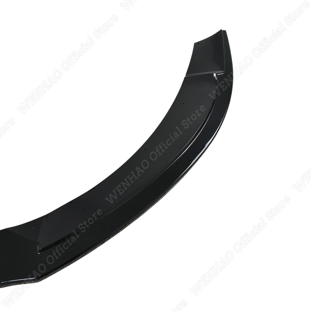 Front Bumper Splitter Lip Spoiler Diffuser Guard Body Kit Cover For Mercedes Benz CLA Class C117 CLA200 260 CLA45 AMG 2013-2015