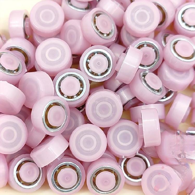 100pcs Innovative Rotating Hair Clip Bearings Colorful 360 Degree Rotation Headdress Accessories Clothing Ornaments