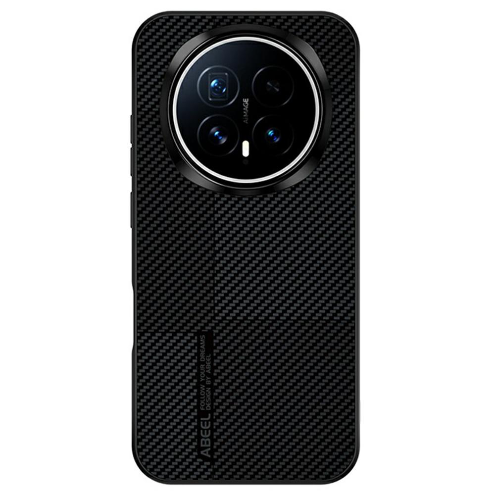 ABEEL CF-Lyocell Serie Für Honor Magic8 5G Magnetische Hülle Mikrofaser + PC + E-TPU Handyhülle