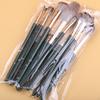 14 Pieces Cosmetic Brushes Full Face Beauty Tool Kit Blending and Lip Eyeshadow Professional Premium