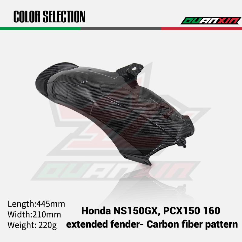 Universal Extended Fender for Honda Motorcycles PCX/NS/NWG/NWT Series