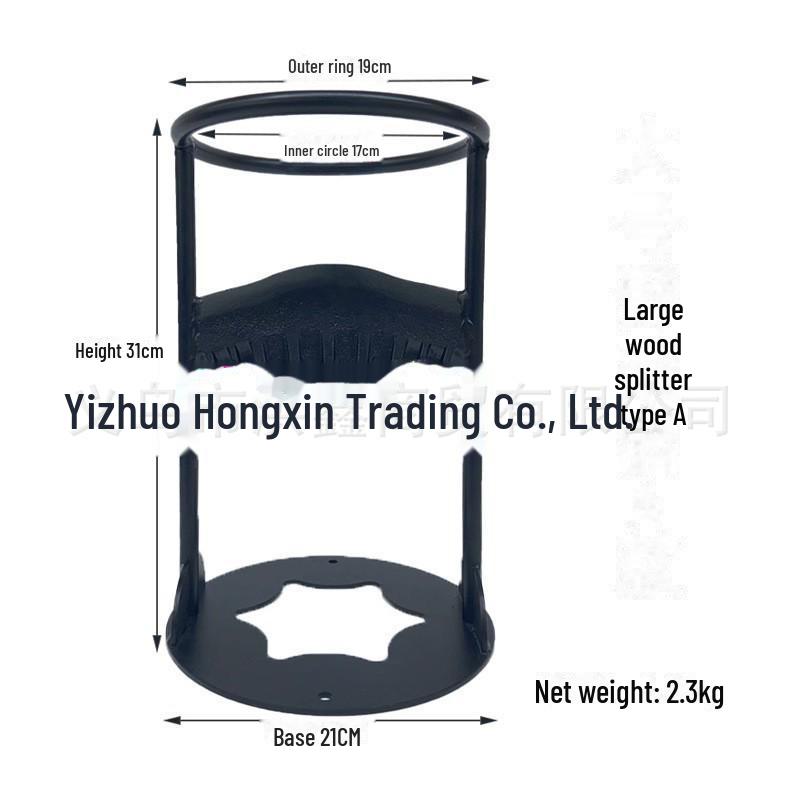 Outdoor Manual Firewood Splitter - Household Wood Splitting Tool