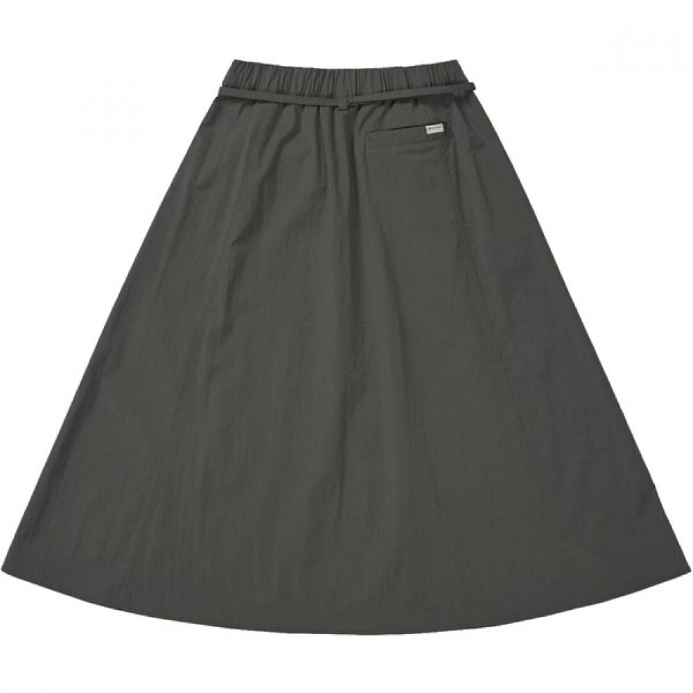 Snow Peak Root FLared Long Skirt Skirt Rustic Khaki L Size Gs S26mwrsk61