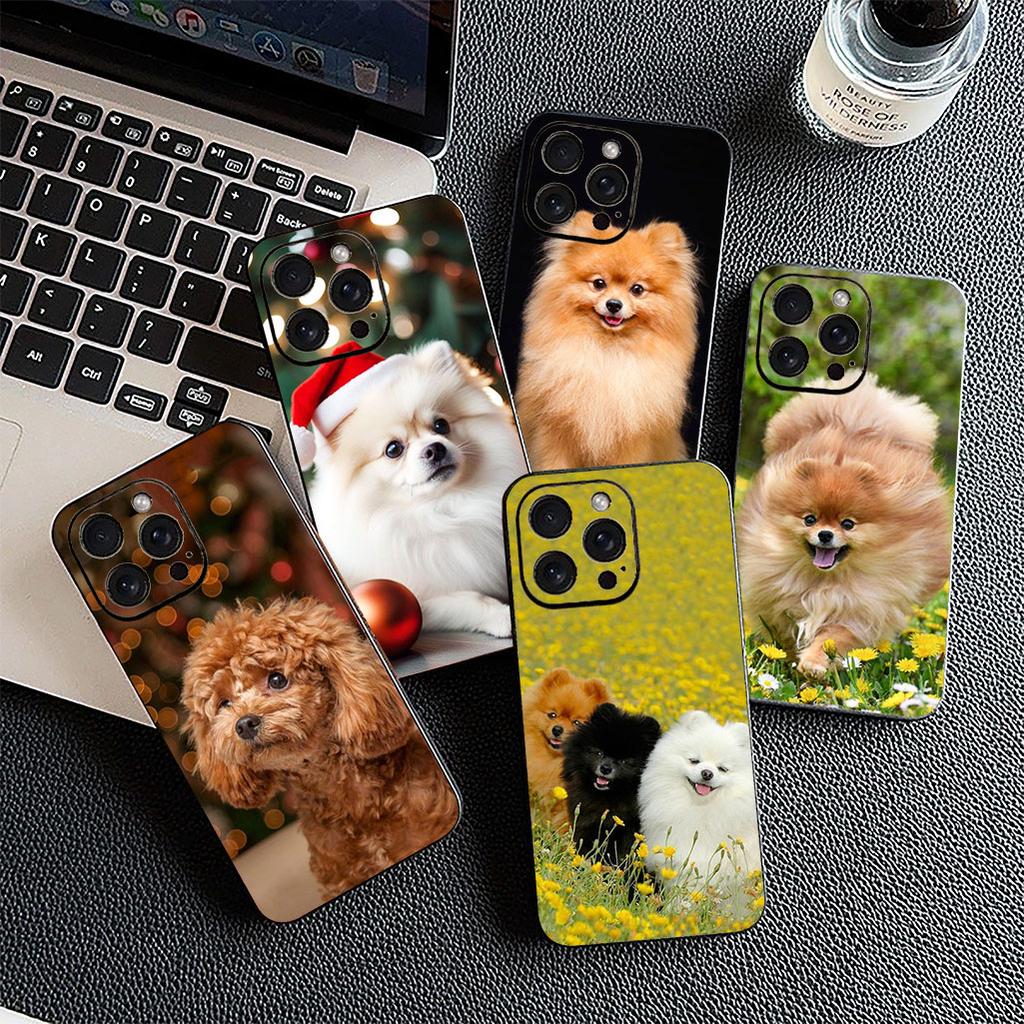 Cover for OPPO A40 A80 A60 A38 A79 A15 A16 A17 A18 A58 A78 A57 A53 A40M 4G 5G Phone Case Bichon Frise Pomeranian Poodle Dog