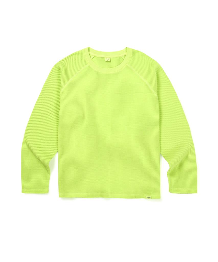 MMLG Dyed Waffle Lsv-T (Lime)