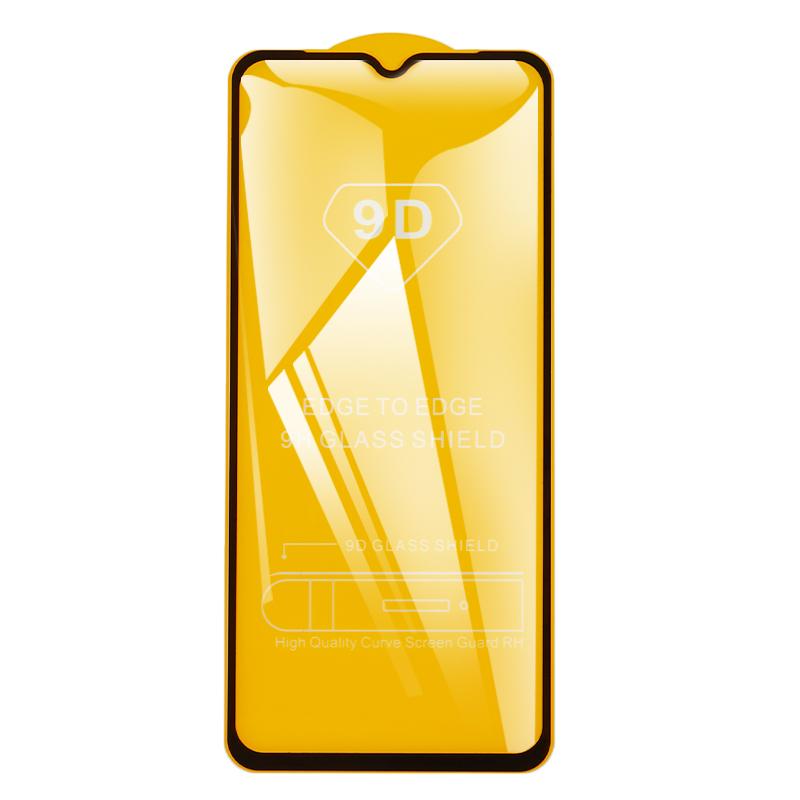 For Xiaomi Redmi A2/A1 4G 9D Phone Full Screen Protector Side Glue Silk Printing Tempered Glass Film