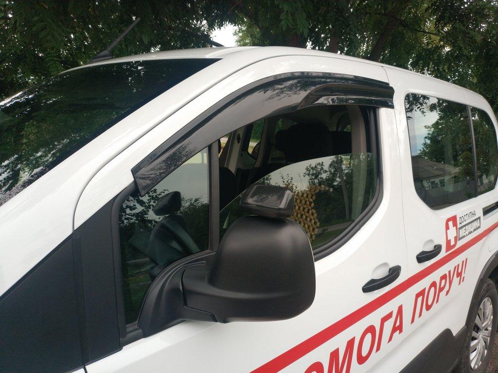 

Ветровики (2 шт, Sunplex Sport) для Opel Combo 2019- гг