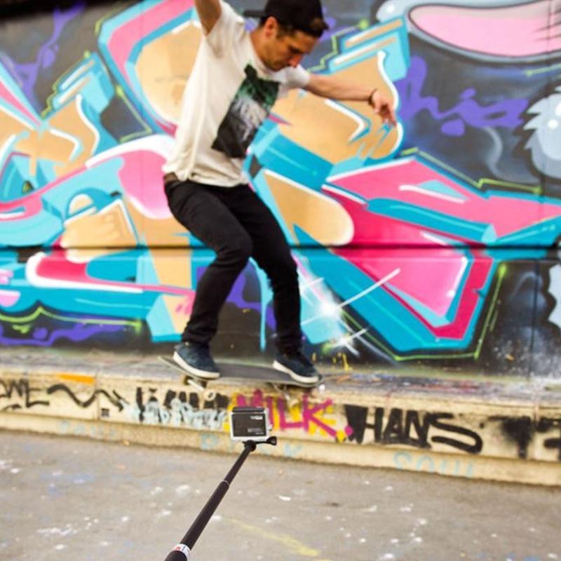 92.5cm Aluminum Alloy Extendable Handheld Selfie Stick Telescoping Pole for   10 9 8 7 6 5 4 3+Action Camera