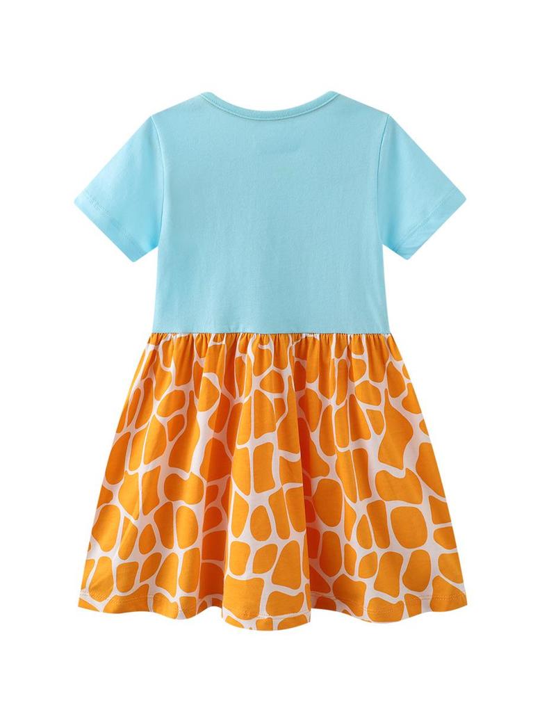 Summer 2026 New Arrival British Style Short Sleeve Girls' Dresses