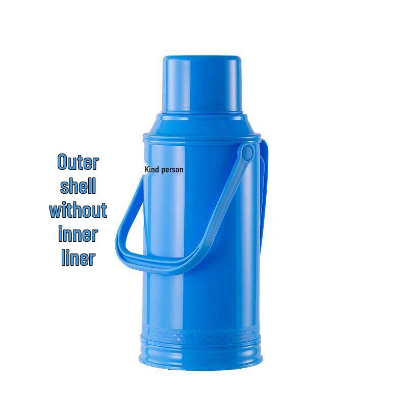 3.2L Vintage-Style Thermos Flask with Glass Liner for Dorms and Homes - Large Capacity Insulated Water Bottle