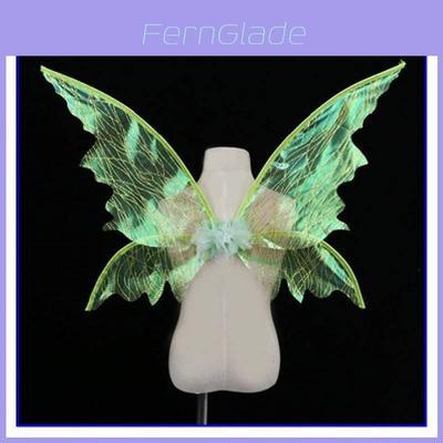 Sparkling Colorful Fairy Wings Handcrafted Angel Wings For Magical Party Costumes