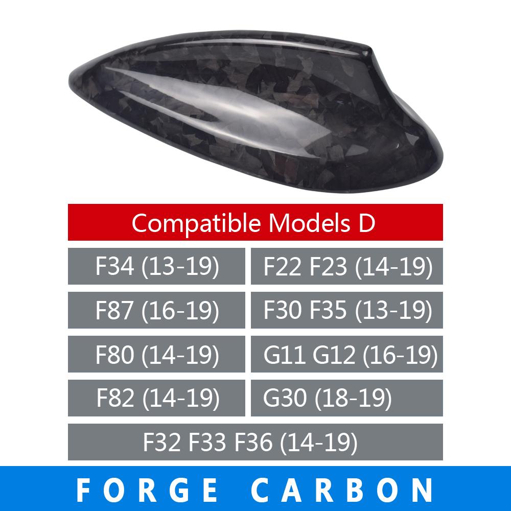 Echte Kohlefaser Für BMW M2 M3 M4 12345 7er Reihe X1 X3 F22 F30 F34 F80 F87 F32 F36 F82 G11 G20 G12 G30 Haifischflossen-Antennenabdeckung