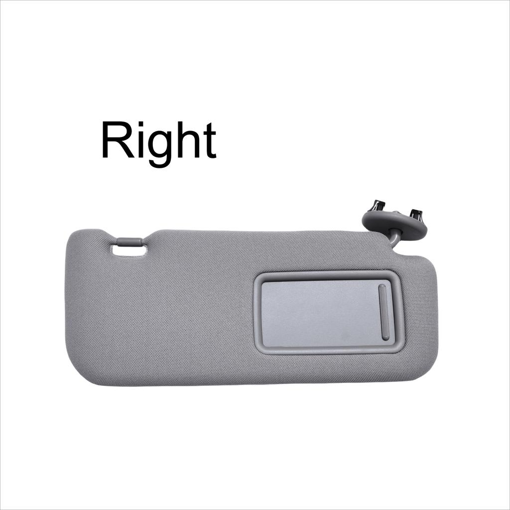 For Toyota Auris Corolla 2007 - 2013 Car Interior Sun Visor with Mirror Sun Shade Left Driver Side Gray Beige Right Side