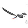 Front Bumper Deflector for BMW X3 G08/G01 (Parts 51118070393, 51118070394)