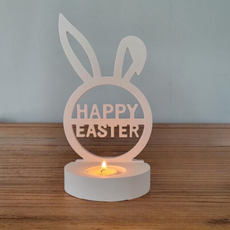 Rabbit Holder Resins Molds Candlesticks Silicone Molds Easter Rabbit Mould Dropshipping