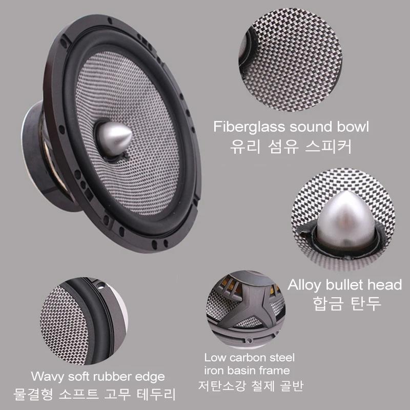 1 Set 165AS Access Performance Component Car Speakers 6.5 Inches 120W IN STOCK Father's Day Gift Car Front Door Audio Modified