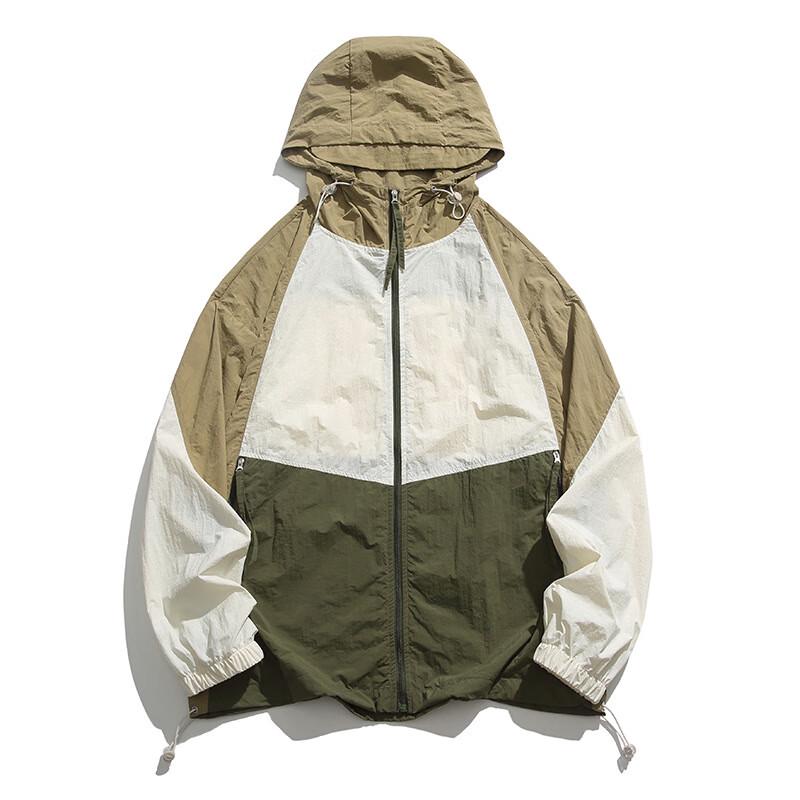 

Men s Lightweight Hooded Ice Silk Sun Protection Jacket