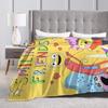 Smiling Friend Games Blankets Quality Super Soft  Bedding Throws Autumn Camping Home Decor Novelty Bedspread