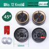 Universal Metal Ignition Knob for Gas, Coal, and Liquefied Gas Tabletop Stoves