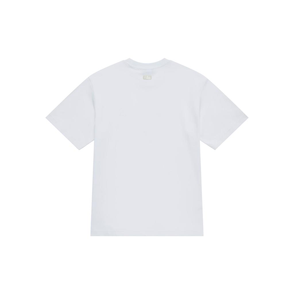 New MLB New York Yankees Basic Collection SS25 T Shirt Unisex White 3ATSB0253-50WHS