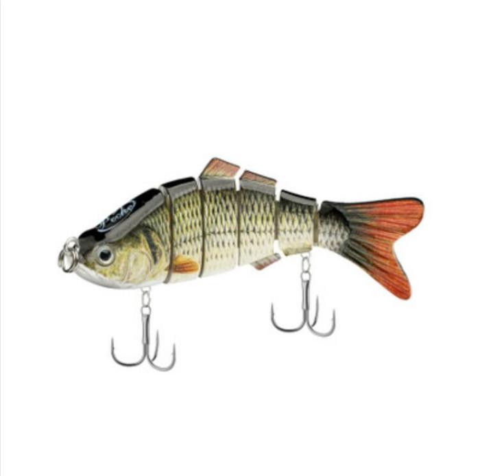 1pcs Рыбалка Приманка Multi Объединенные разделы Hard Bait Искусственный Crankbaits Wobbler Тонущий Lifelike Swimbait для баса 9