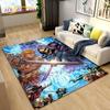 He Man and the Masters of the Universe Area Rug,Carpet Rug for Living Room Bedroom Sofa Doormat Decoration,Non-slip Floor Mat