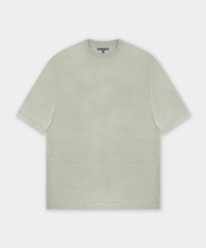 BIRBANTE Cool Mellow Crewneck Knit - Greige