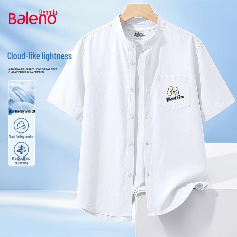 Baleno Men s JPB Graffiti Henry Collar Shirt 3XL