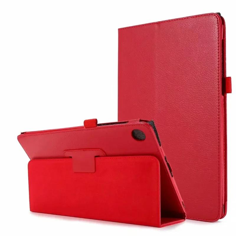 Fold PU Leather Stand Flip Cover for Galaxy Tab A9 8.7 Inch SM-X110 X115 Case Tablet Ultra Thin Shockproof Protective Cover