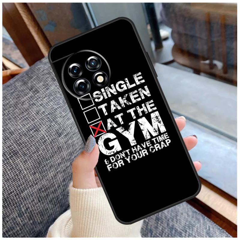 Bodybuilding Gym Fitness Quotes Case For OnePlus 15 13 12 11 10 9 Pro 13R 13T 12R 10T 8T Nord CE 5 2 3 4 Lite N20 N30 Coque