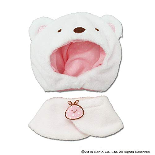 

Naitou Design Sumikkogurashi Plush Costume Polar Bear, Size Small, Ages 6+, Hood Size: Approx. 4.5 inches Wide
