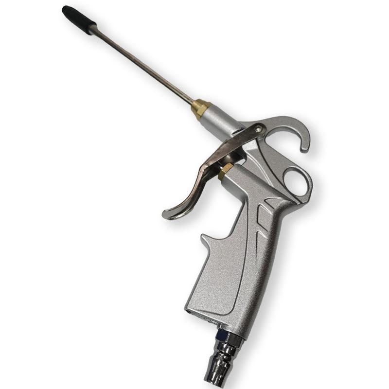 Pneumatic Blow Gun BT-168, Aluminum Alloy High Pressure Dust Removal Tool with Copper Nozzle.