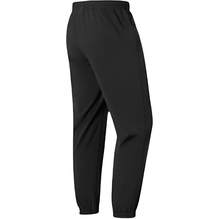 Li-Ning Comfortable Casual Woven Knitted Sports Pants Men bottoms Black AYKT707