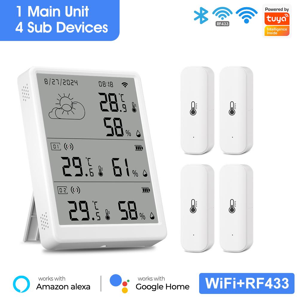 Tuya WiFi Weather Station Digital Thermometer
