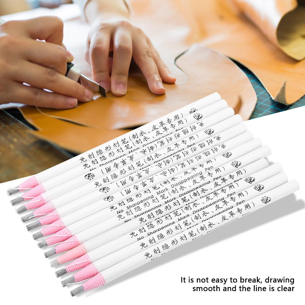 12pcs Pack Fabric Erasable Pen Tailor Dressmaker Craft Marking Sewing Accessories