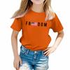 Toddler Girl Boy T-Shirts Kids Top Boys And Girls Printed Short Sleeved T-shirt 1-12Y Summ
