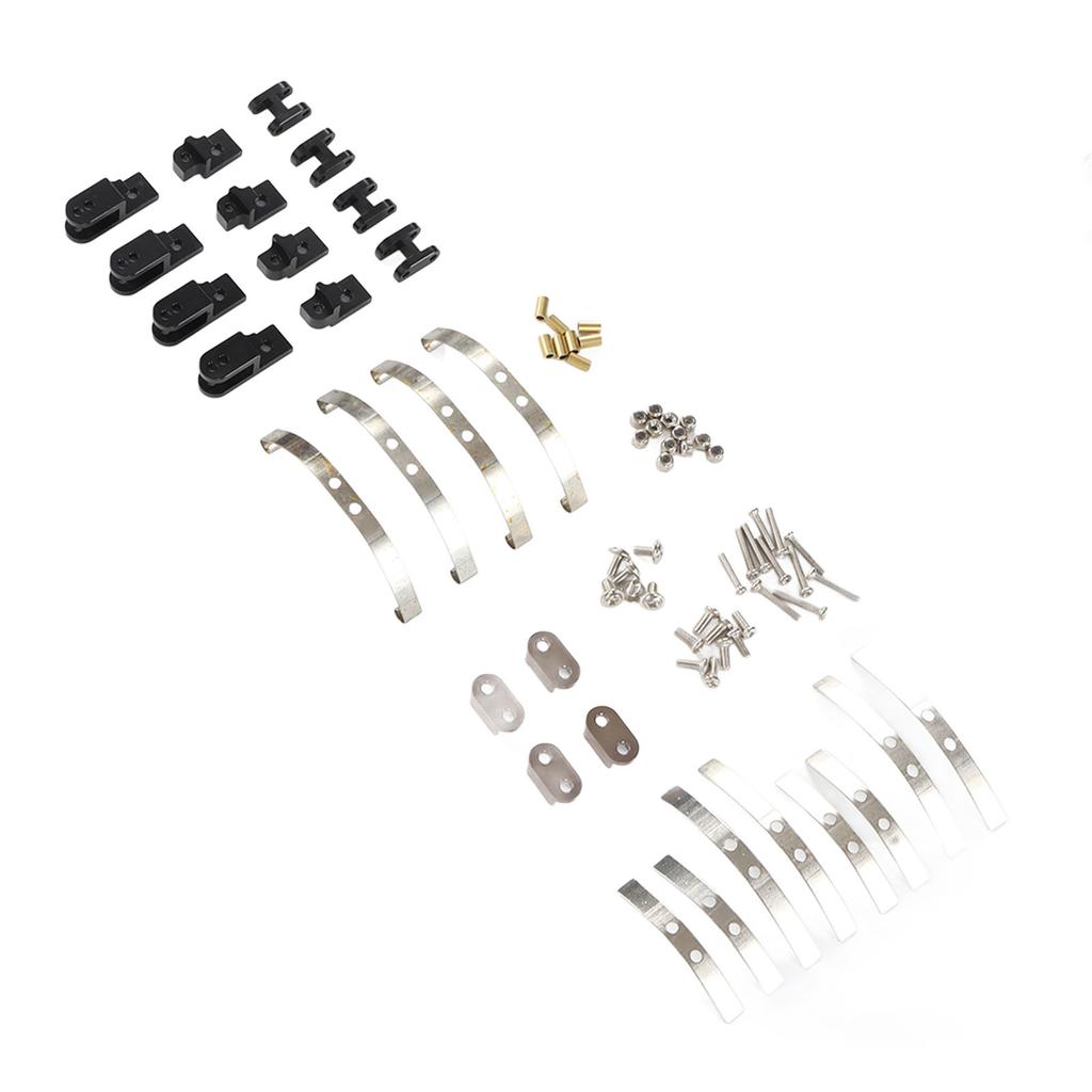 Aluminium Alloy Shock Absorber Accessory Fit for WPL B4 24 116 RC Car Upgrade Parts Black