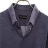 Emporio Armani Overall Handle Long Sleeve Hidden Button Down Shirt 42 Men's Used