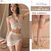 Sexy Underwear Mesh Clothes, Sexy Hollow Short Skirts, Temptation Uniforms, Passion Suits, Women's Miniskirts, Free of Charge