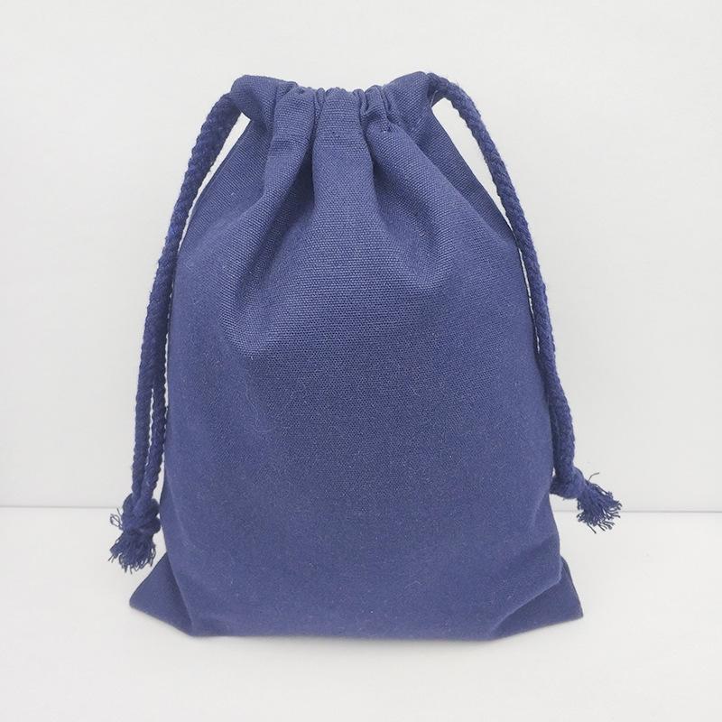 Umweltfreundliche Baumwoll-Kordelzugtasche - Leere Geschenkverpackung aus reiner Baumwolle