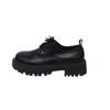 Women's Autumn New Lace-up Small Leather Shoes Women's Thick-soled First-layer Cowhide Single Shoes Tooling Shoes