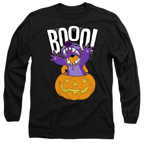 Lilo & Stitch Unisex Adult Laughing Pumpkin T-Shirt