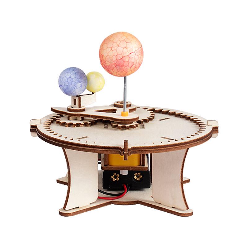 DIY Earth-Moon-Sun Tellurium Puzzle – Creative Educational Toy for Primary Students